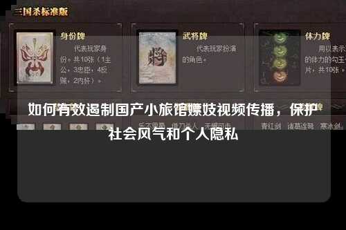 如何有效遏制国产小旅馆嫖妓视频传播，保护社会风气和个人隐私