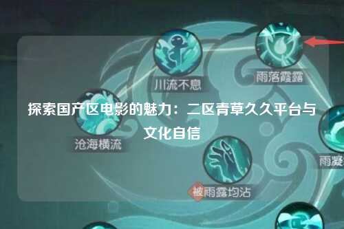 探索国产区电影的魅力：二区青草久久平台与文化自信